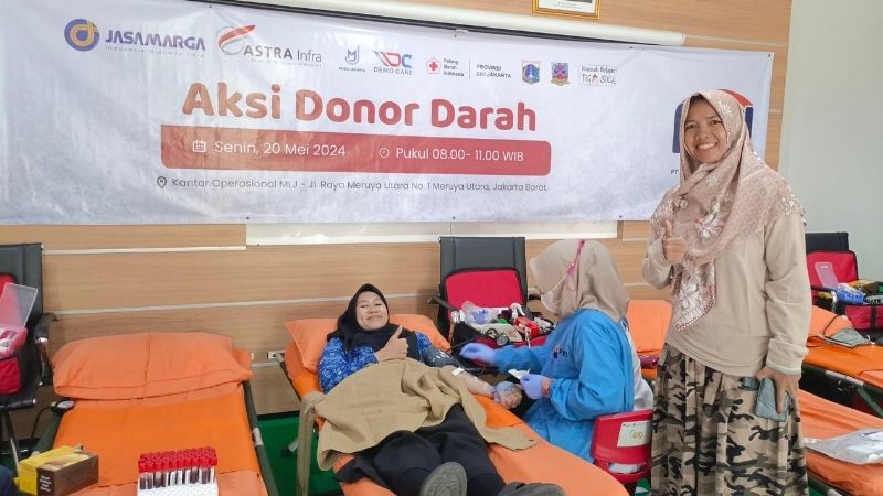 Sambut Sumpah Pemuda, Rumah Belajar Tiga Siku Gelar Donor di Palmerah