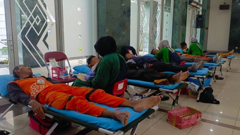 Gelar Donor di Masjid Al Hikmah, RBTS Target Sumbang 100 Kantong Darah